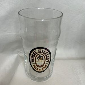 George Killians Beer Glass Irish Red 16 Oz 3 In Round 5 3:4 Tall Premium Lager